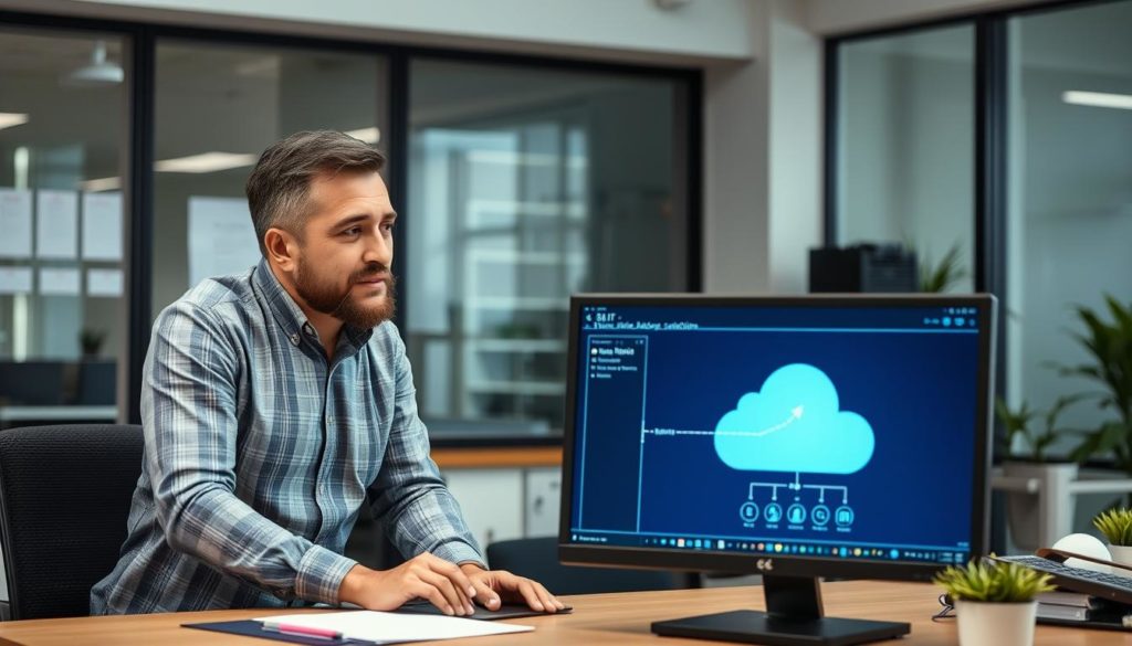 Fresno business owner implementing a hybrid backup solution
